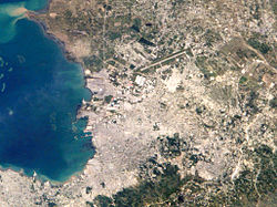 Image of Port-au-Prince taken by NASA