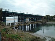 Bridges across the River Nanny at Laytown