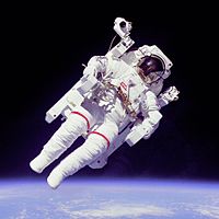 Astronaut Bruce McCandless II