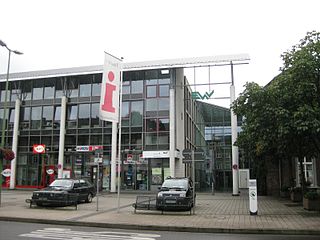 Verwaltungssitz der EWV in Stolberg (Front)