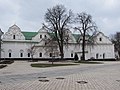 50°26′08″N 30°33′28″E﻿ / ﻿50.4356°N 30.5577°E﻿ / 50.4356; 30.5577 Kovnir's Building, Pechersk. (1721–73). Note the stucco work in the gables.