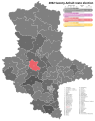 2002 Saxony-Anhalt state election, Black is CDU, Red is SPD