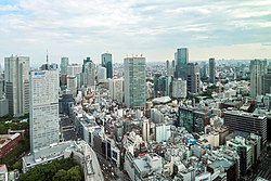 Akasaka in 2018