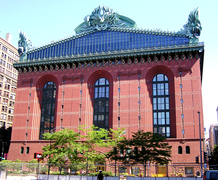 Harold Washington Library in Chicago, Illinois, VS, 1991, door HBRA Architects.