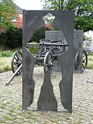 "Memorial in memory of the expulsion of the Jews from Dinslaken" by Grimm in the city park.