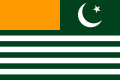 Azad Keşmir'in bayrağı.