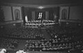 Germanske SS Norges store julemøte i Colosseum kino i Oslo i desember 1944.