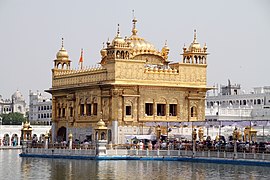 The Golden Temple in Amritsar is holiest site for Sikhs