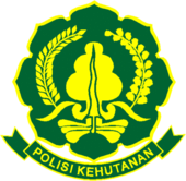 Emblem of Indonesian Forestry Police Department