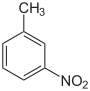 Struktur von M-Nitrotoluol