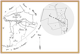 Napoleontische kadasterkaart 1820 Pernes-Lès-Boulogne