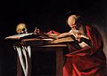 Saint Jerome Yazarken (Caravaggio)