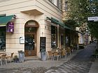 vormaliger Kino Blick am Saal entlang in die Lychener Straße