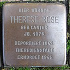 Stolperstein für Therese Rose