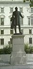 Statue of Lord Palmerston, Parliament Square, London.