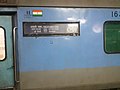 12039 New Delhi–Kathgodam Shatabdi Express – Chair Car coach C10