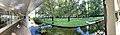 Courtyard at University House at Australia National University