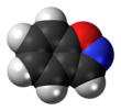 Space-filling molecular model