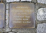 Stolperstein von Bernhard Philipp