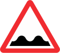 Uneven road