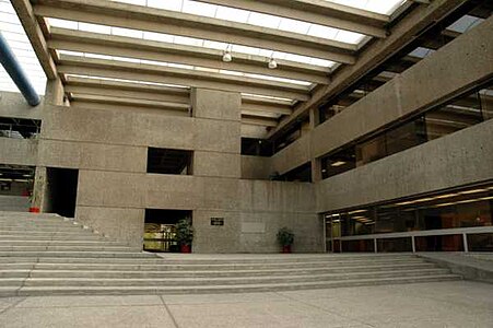 The Colegio de México in Mexico City by Teodoro González de León and Abraham Zabludovsky (1976)