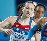 Alexandra Fedoriwa Rang sechs in 11,54 s