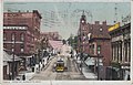 Marquette, MI - Front Street 1909 - colorized postcard.jpg