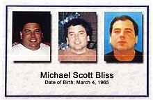 Michael Scott Bliss FBI most Wanted Poster