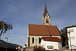 Pfarrkirche St. Hermagoras und Fortunat mit Friedhofskapelle und Friedhof