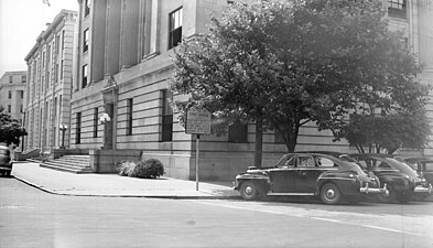 Exterior of the Museum building (now the Nature Exploration Center) ca. 1942