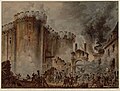 Storming of the Bastille by Jean-Pierre Houël