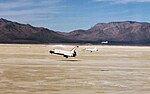 Space Shuttle Columbia lands at WSMR.