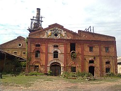Closed sugar factory placed in Ghughli