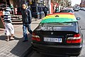 Auto eines Ghana-Fans in Johannesburg während der Fußball-Weltmeisterschaft 2010