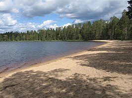 Venajanhiekka-strand, Nationaal park Tiilikkajärvi