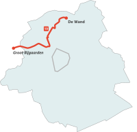 Map of route 19.