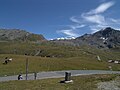 Die Passhöhe mit Blick zum Stilfser Joch