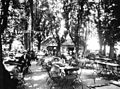 Ansicht Biergarten 1908