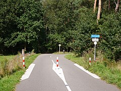 Malden, Streckenabschnitt über den Bosweg