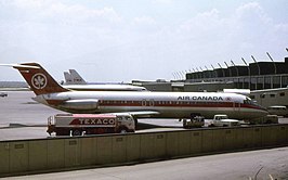 DC-9 van Air Canada, vergelijkbaar met het verongelukte toestel