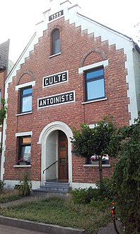 Voormalige Tempel van het Antoinisme in Schoten, België