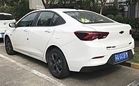 Redline sedan (pre-facelift) rear view