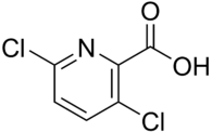 Structuurformule van clopyralide