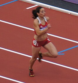 Diane Borg op de Olympische Zomerspelen 2012