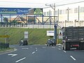 Highway entering San Salvador through [[