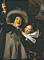 Frans Hals painting, "Young Man and Woman in an Inn"