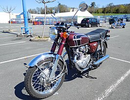 Honda CB 250 K4 uit 1972