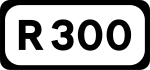 R300 road shield}}