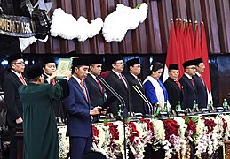 Second inauguration of Joko Widodo, 2019