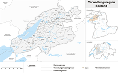 Plan regionu administracyjnego Seeland